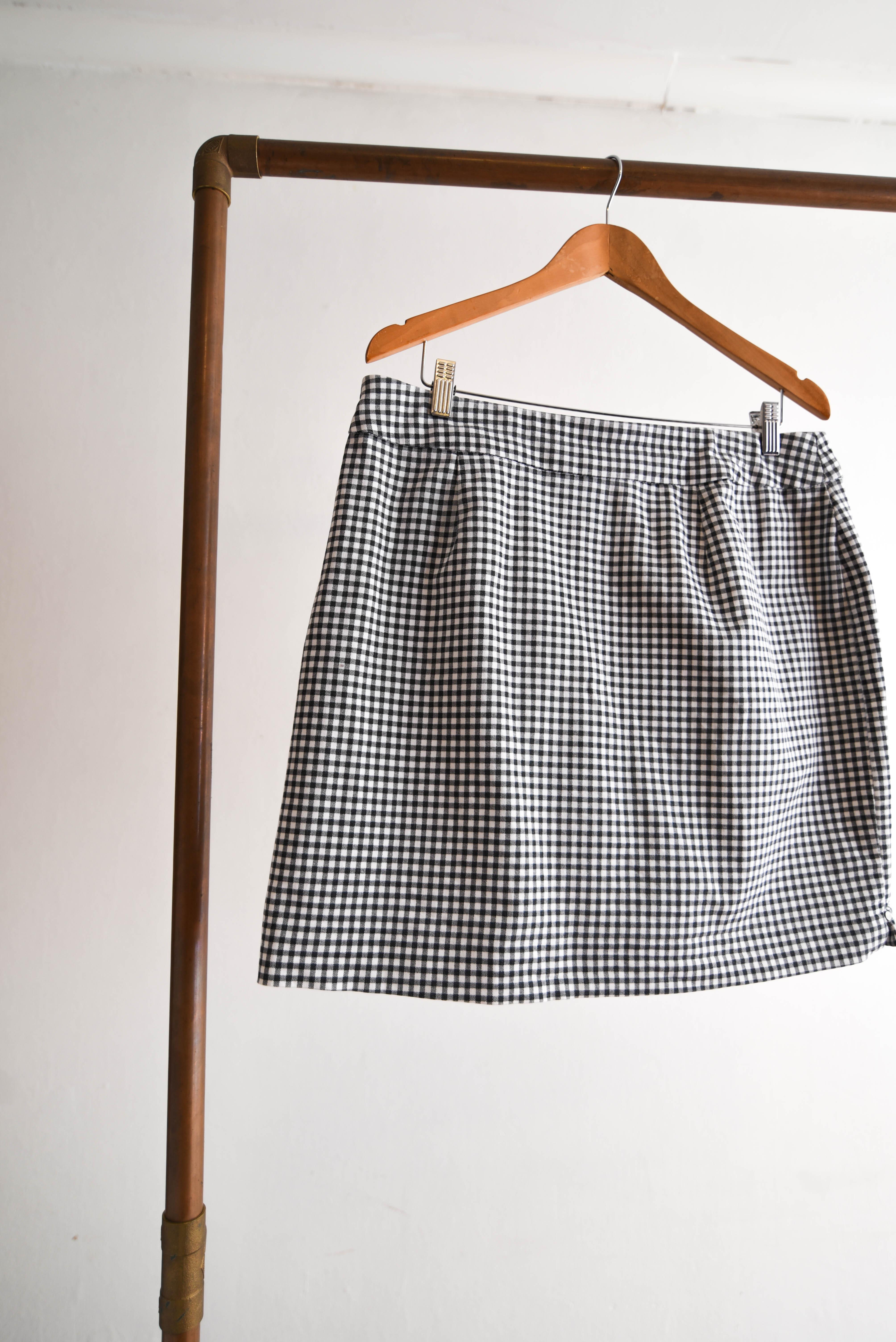 Falda gingham short