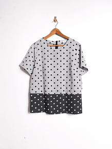 Blusa lunares b&w