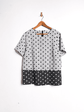 Blusa lunares b&w