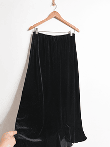 Maxi falda 90s velvet