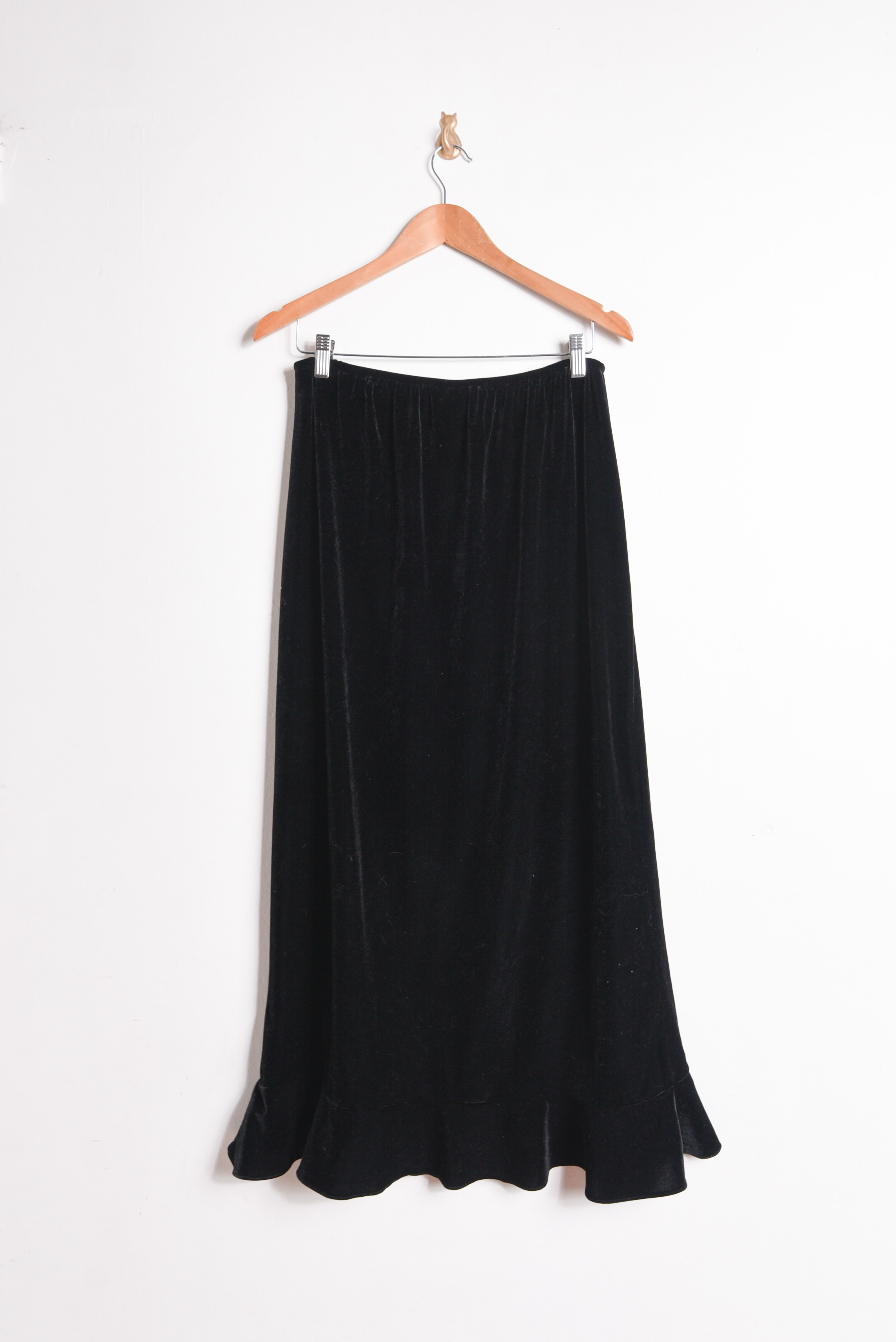 Maxi falda 90s velvet