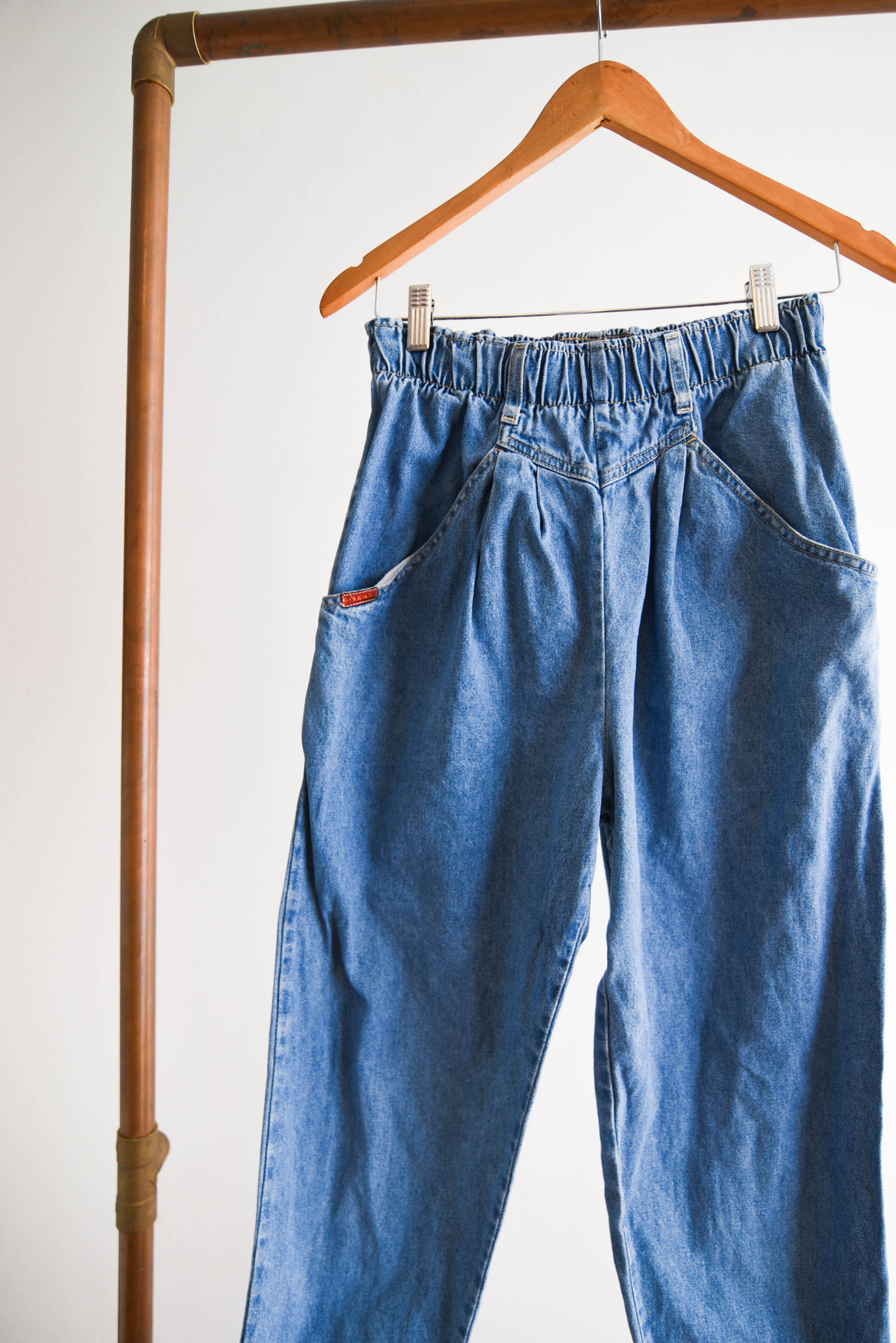 Jeans vintage tiro alto GITANO