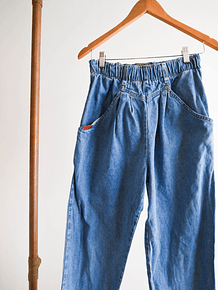 Jeans vintage tiro alto GITANO