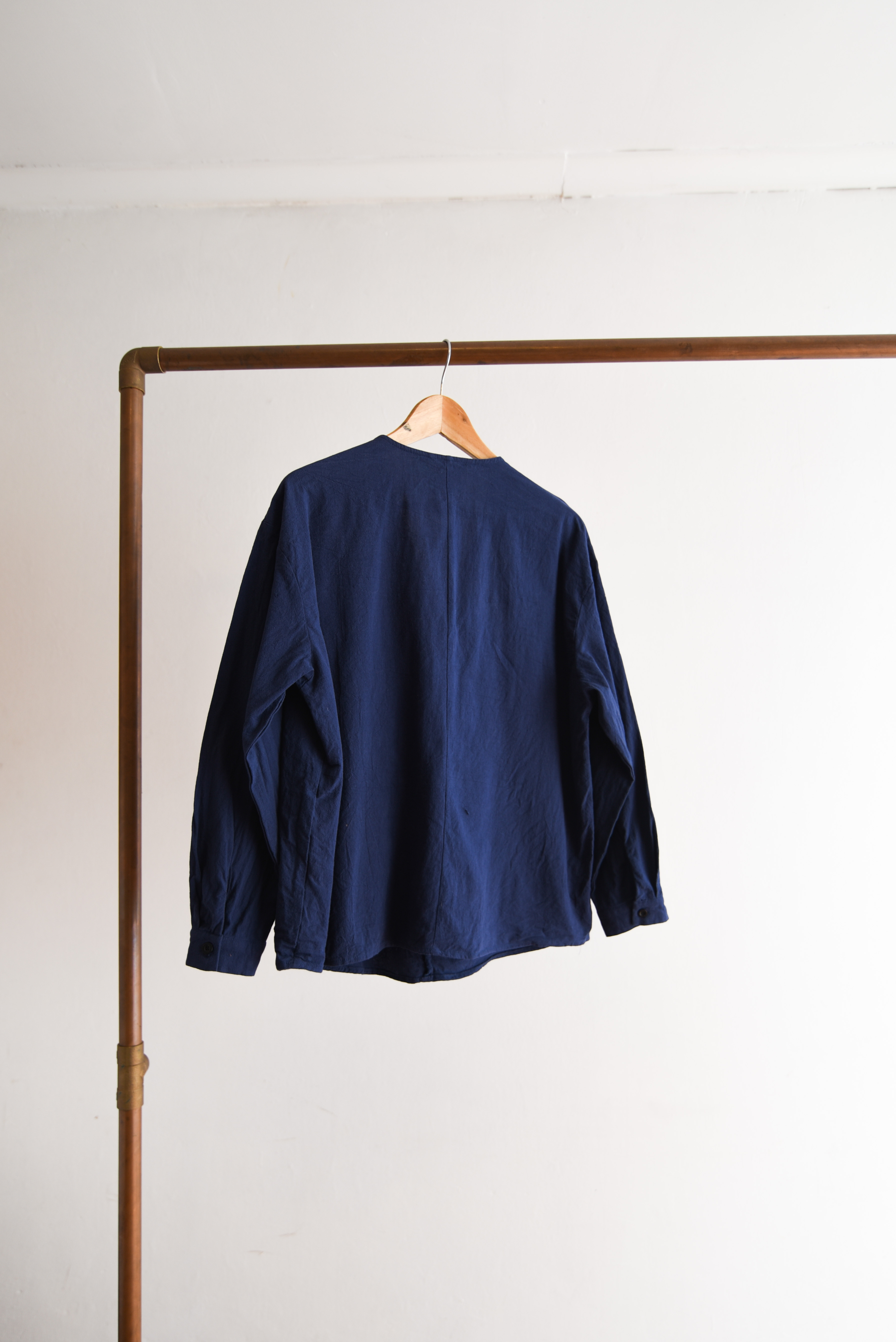 Blusa azul navy cotton