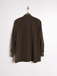 Blusa verde vintage vest