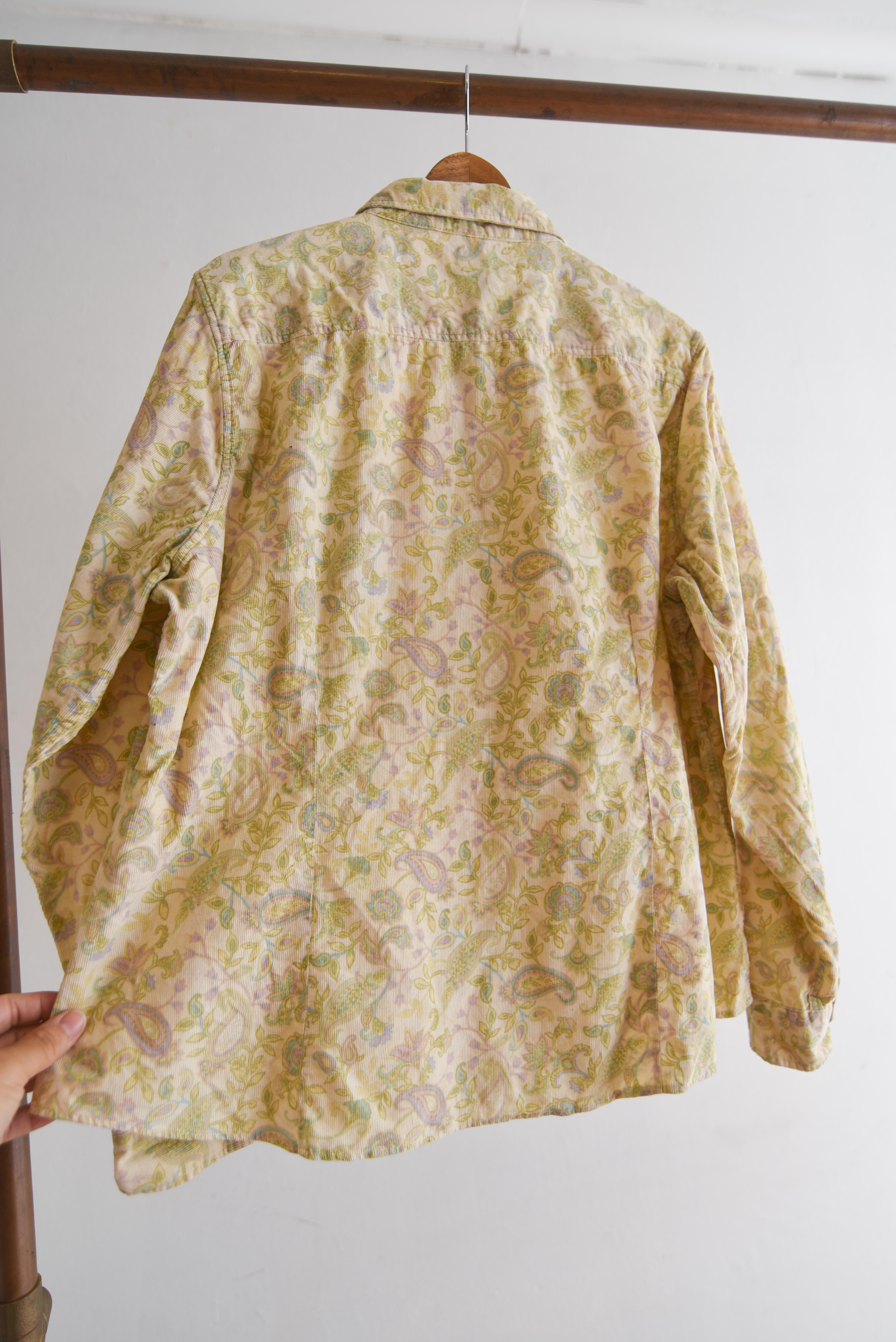 Camisa cotelé pastel LL Bean