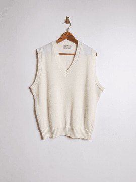 Sweater vest marfil vintage