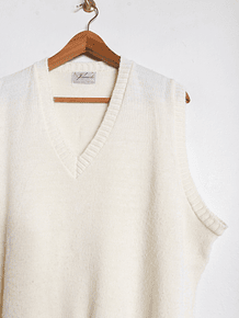 Sweater vest marfil vintage