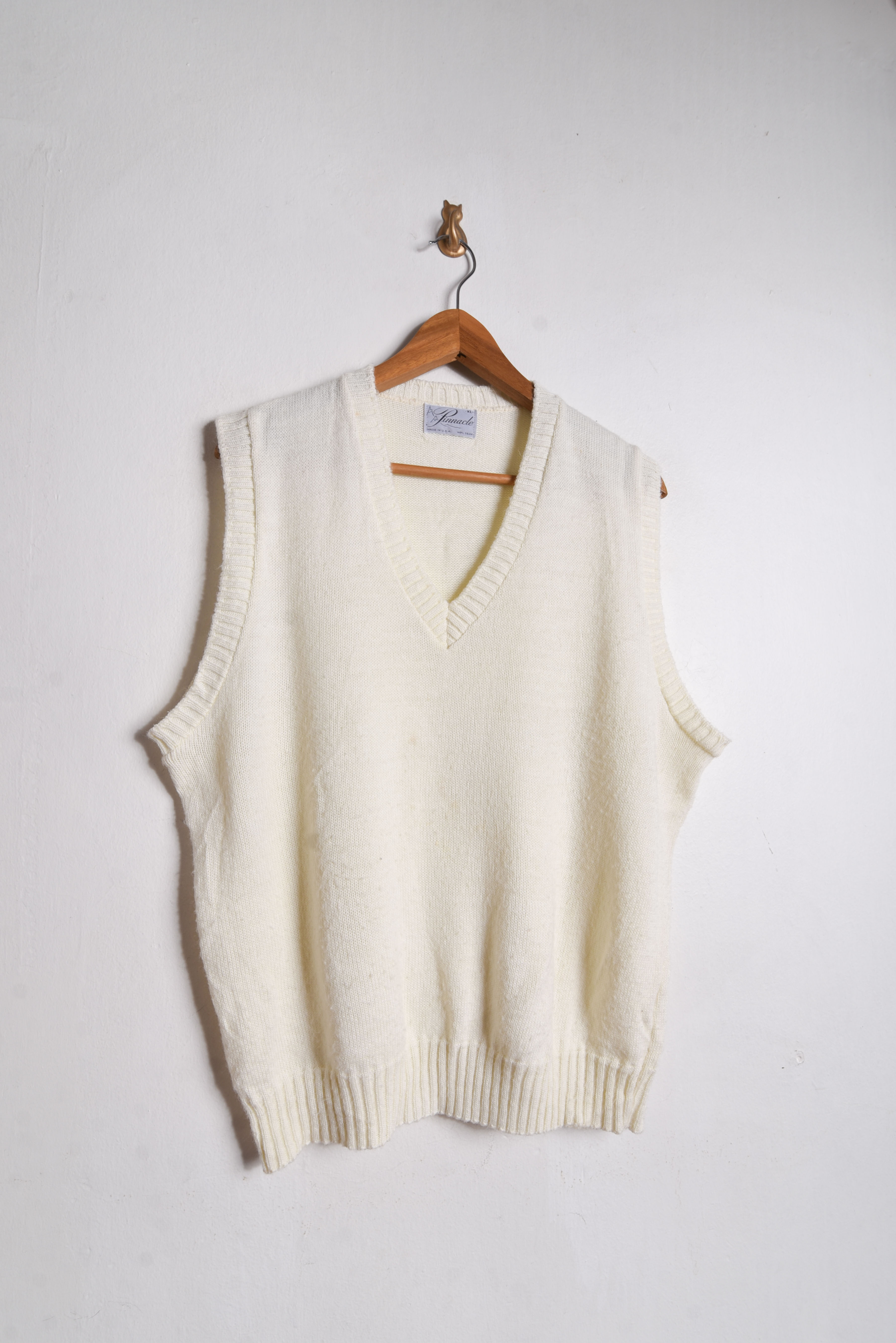 Sweater vest marfil vintage