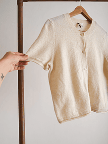 Top marfil cardigan 