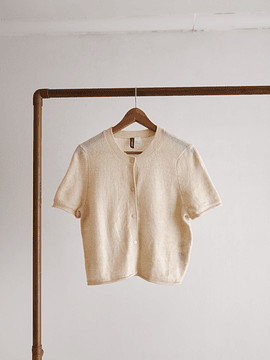 Top marfil cardigan 