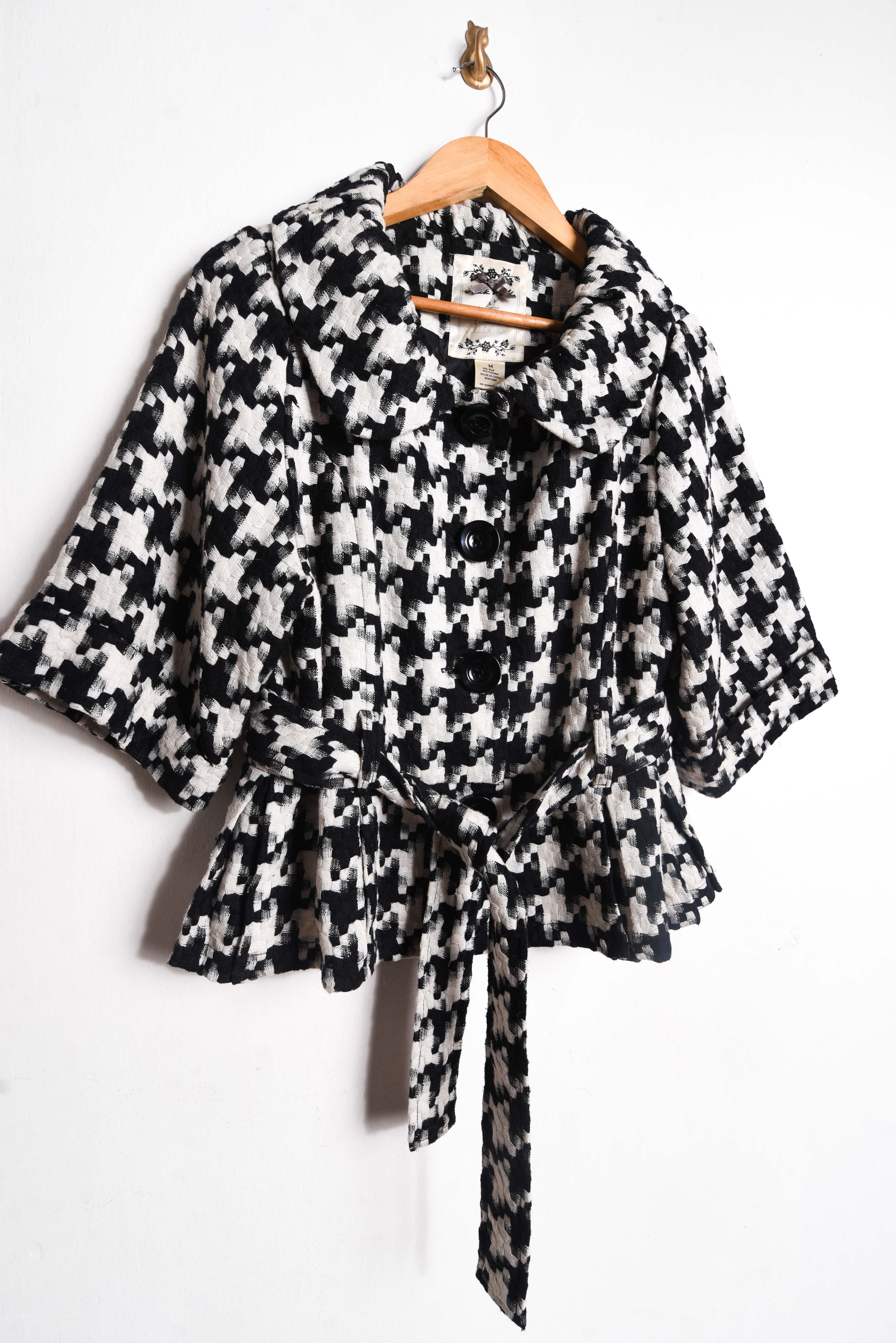 Chaqueta pata de gallo lazito