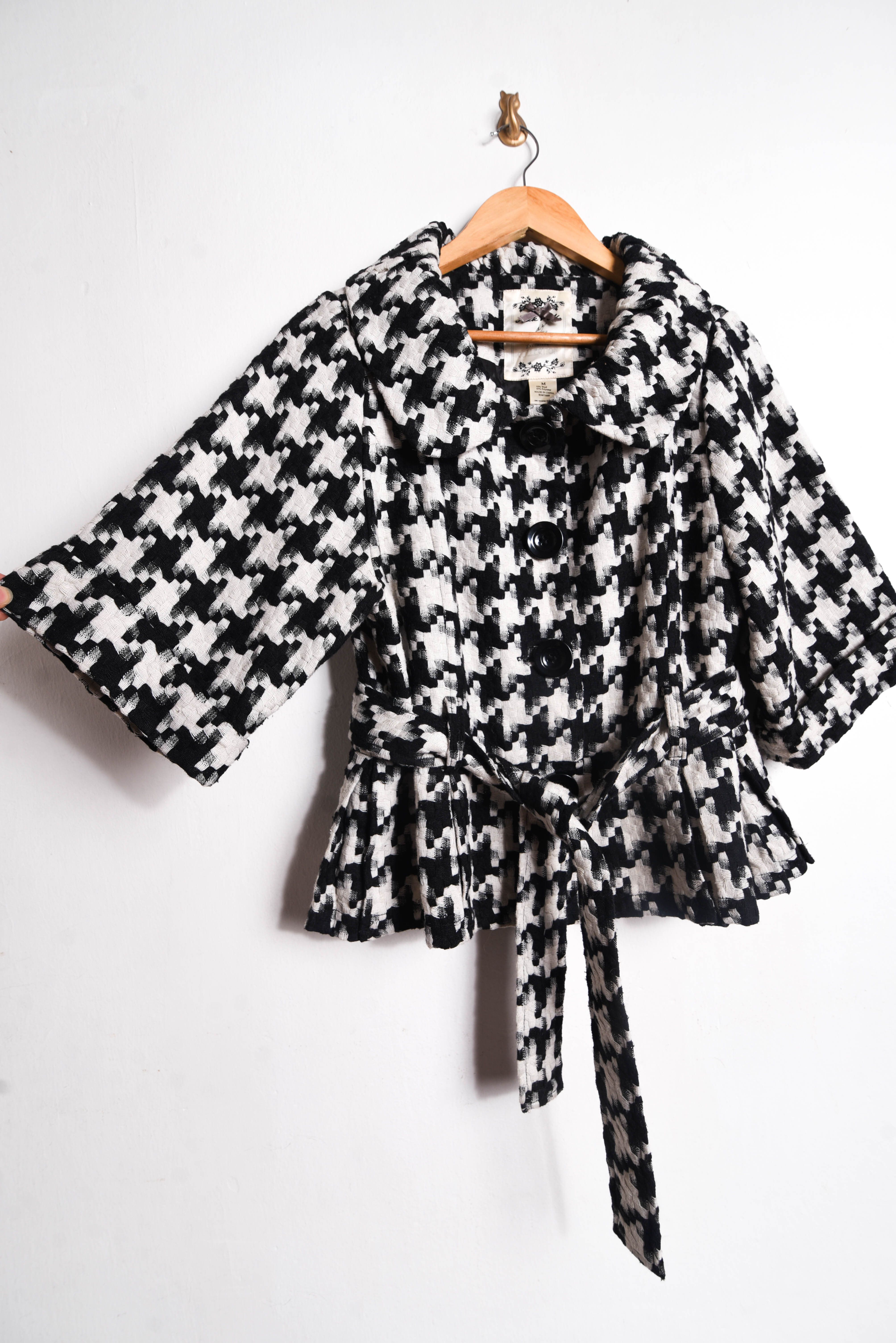 Chaqueta pata de gallo lazito