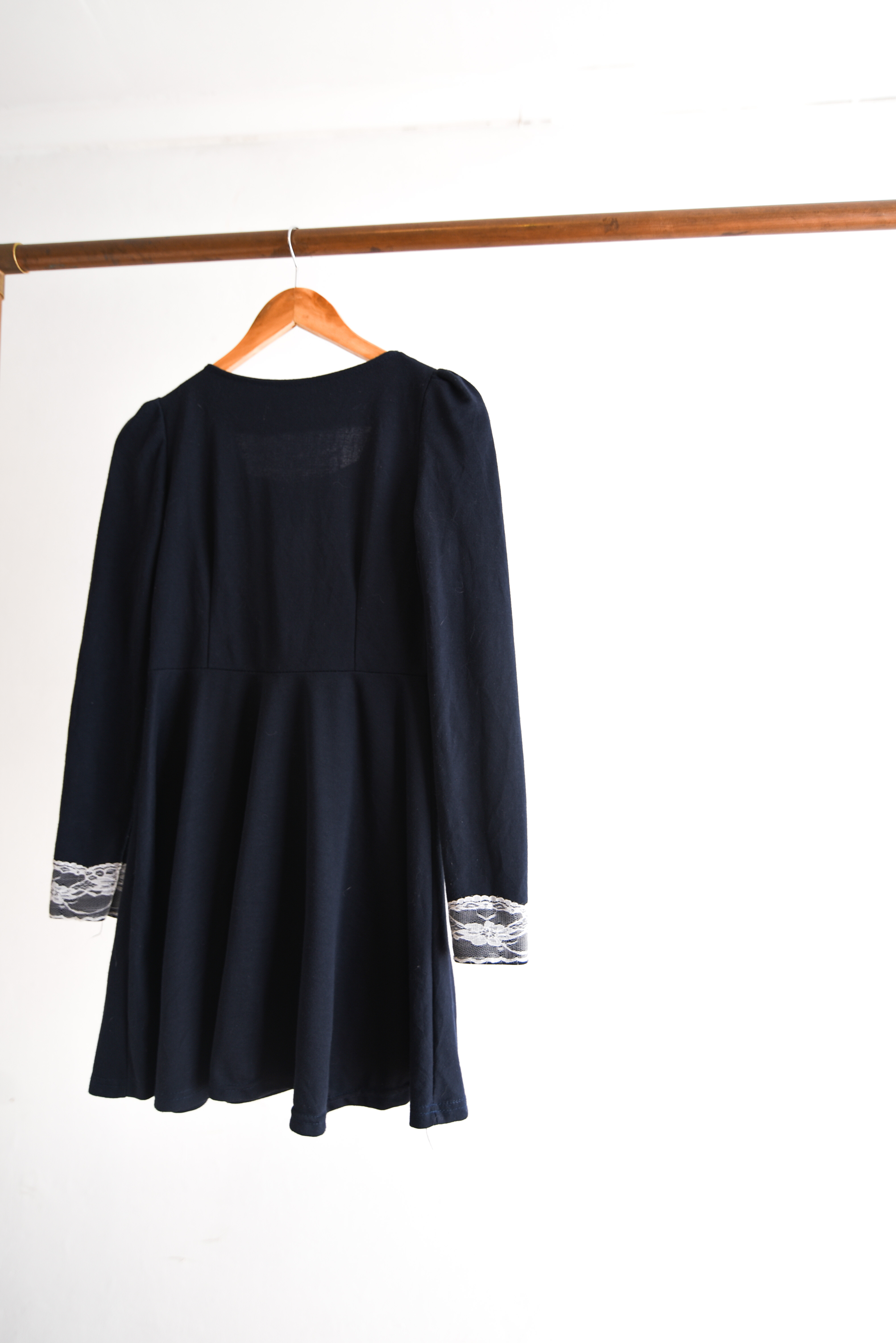 Vestido navy blonda