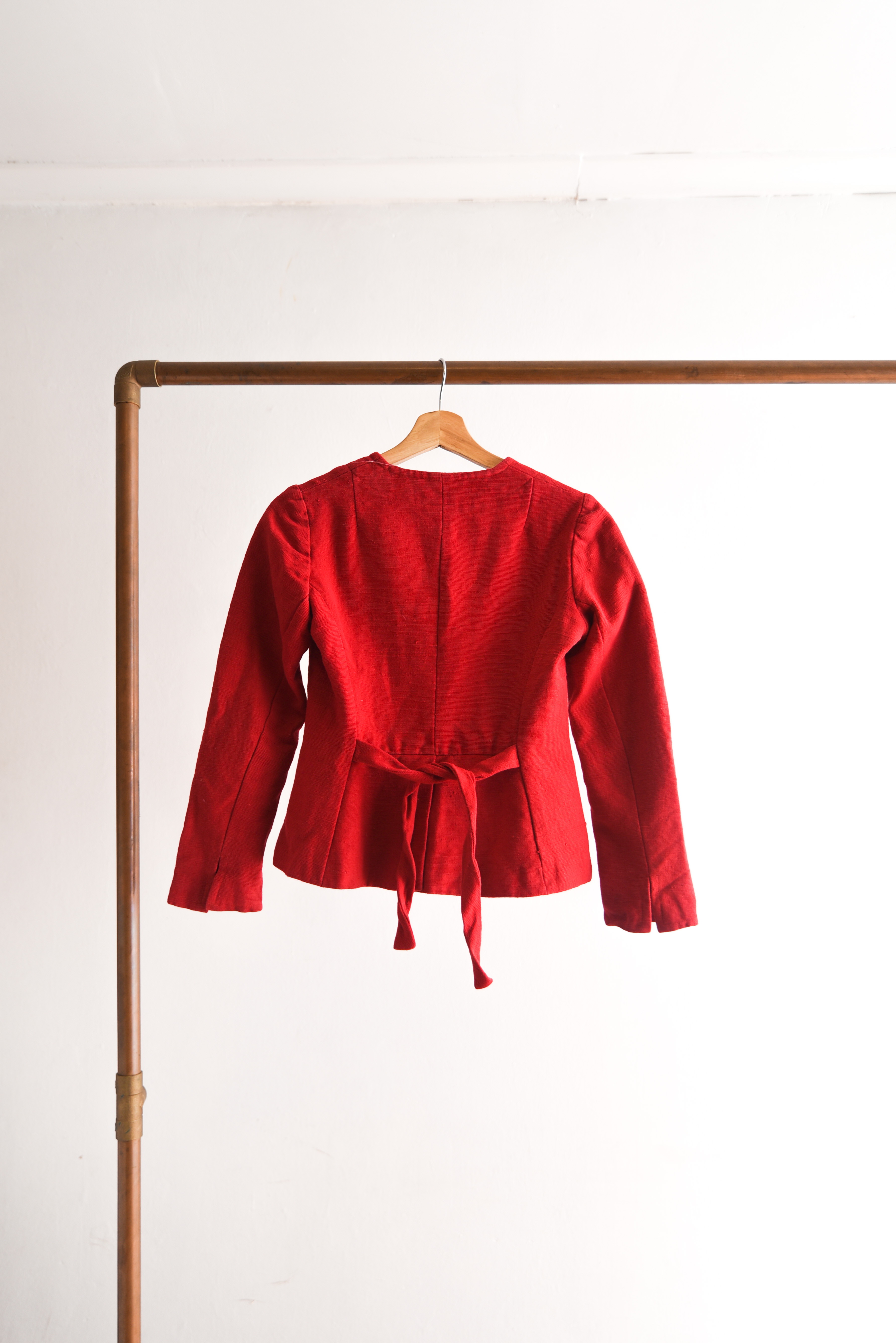 Chaqueta 60s roja lazito