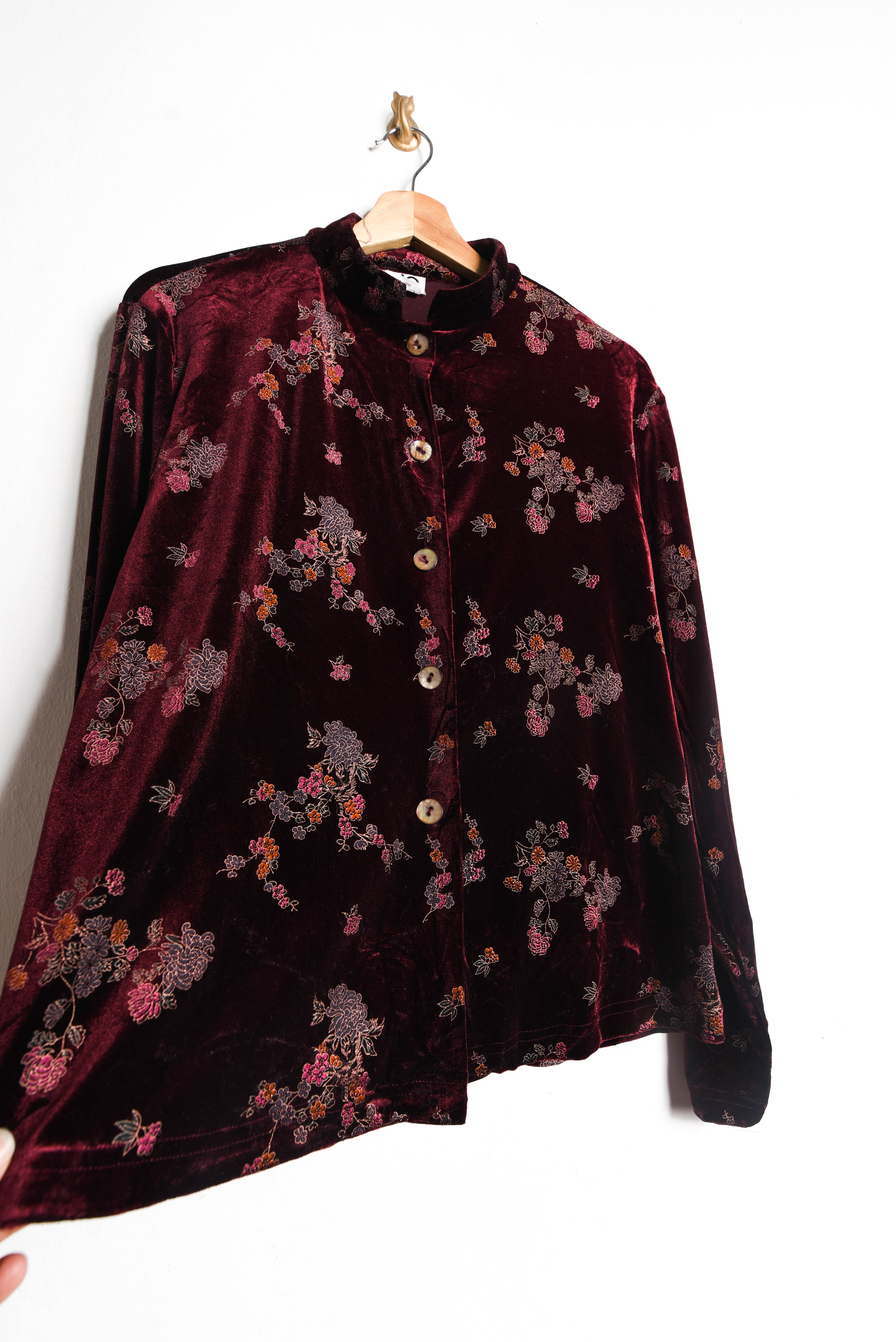 Chaqueta oriental vibes velvet
