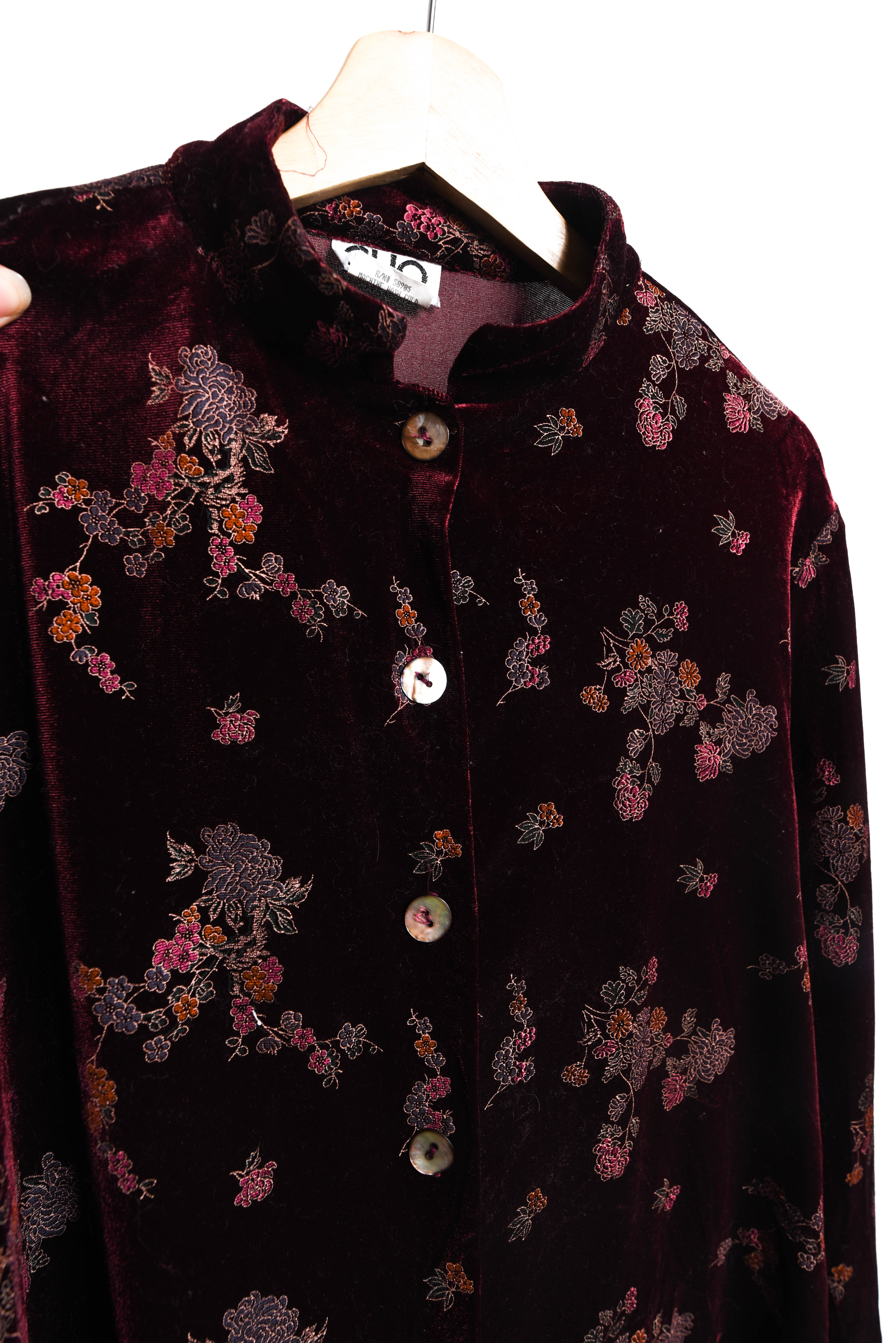 Chaqueta oriental vibes velvet