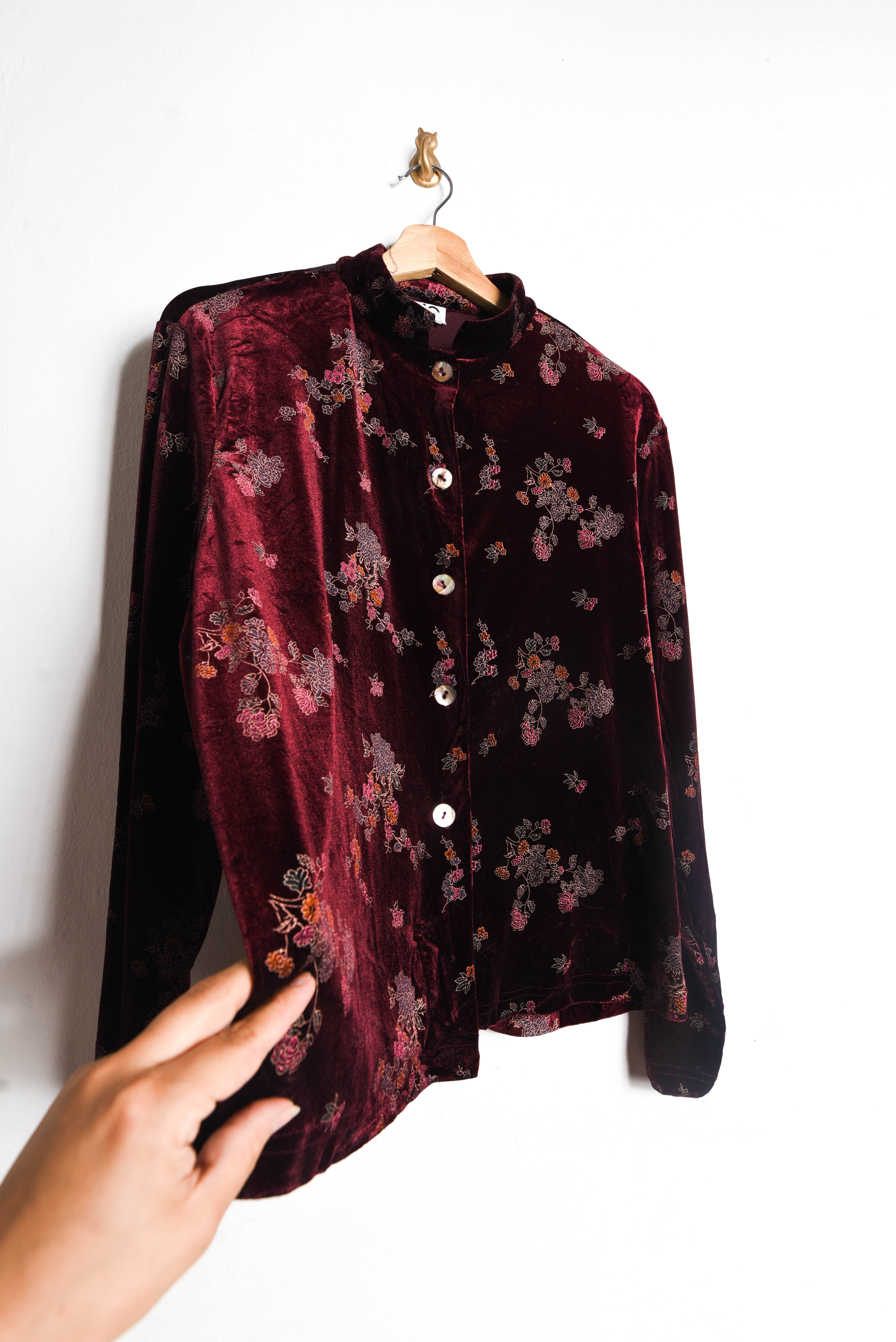 Chaqueta oriental vibes velvet