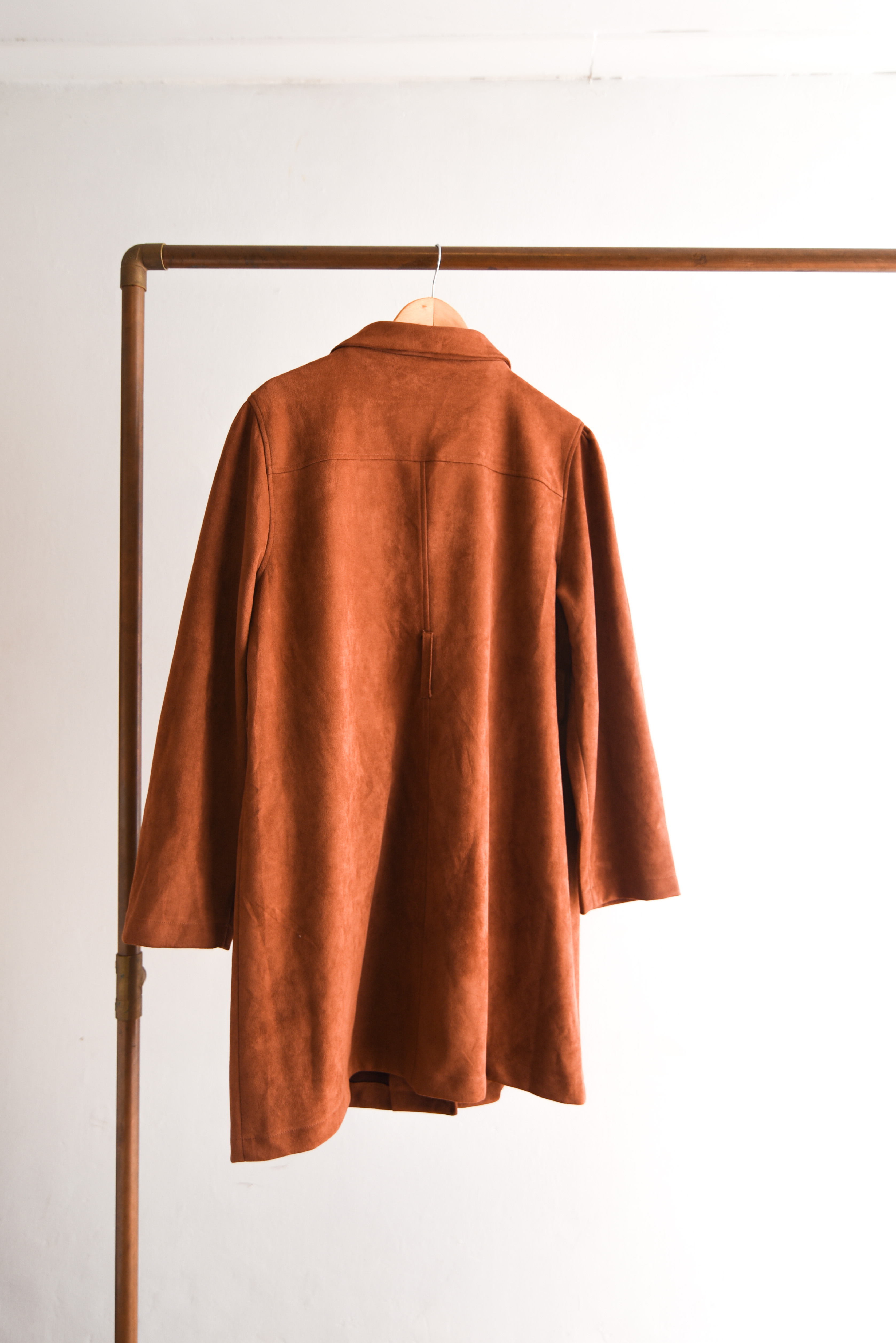 Chaqueta simil gamuza peter pan