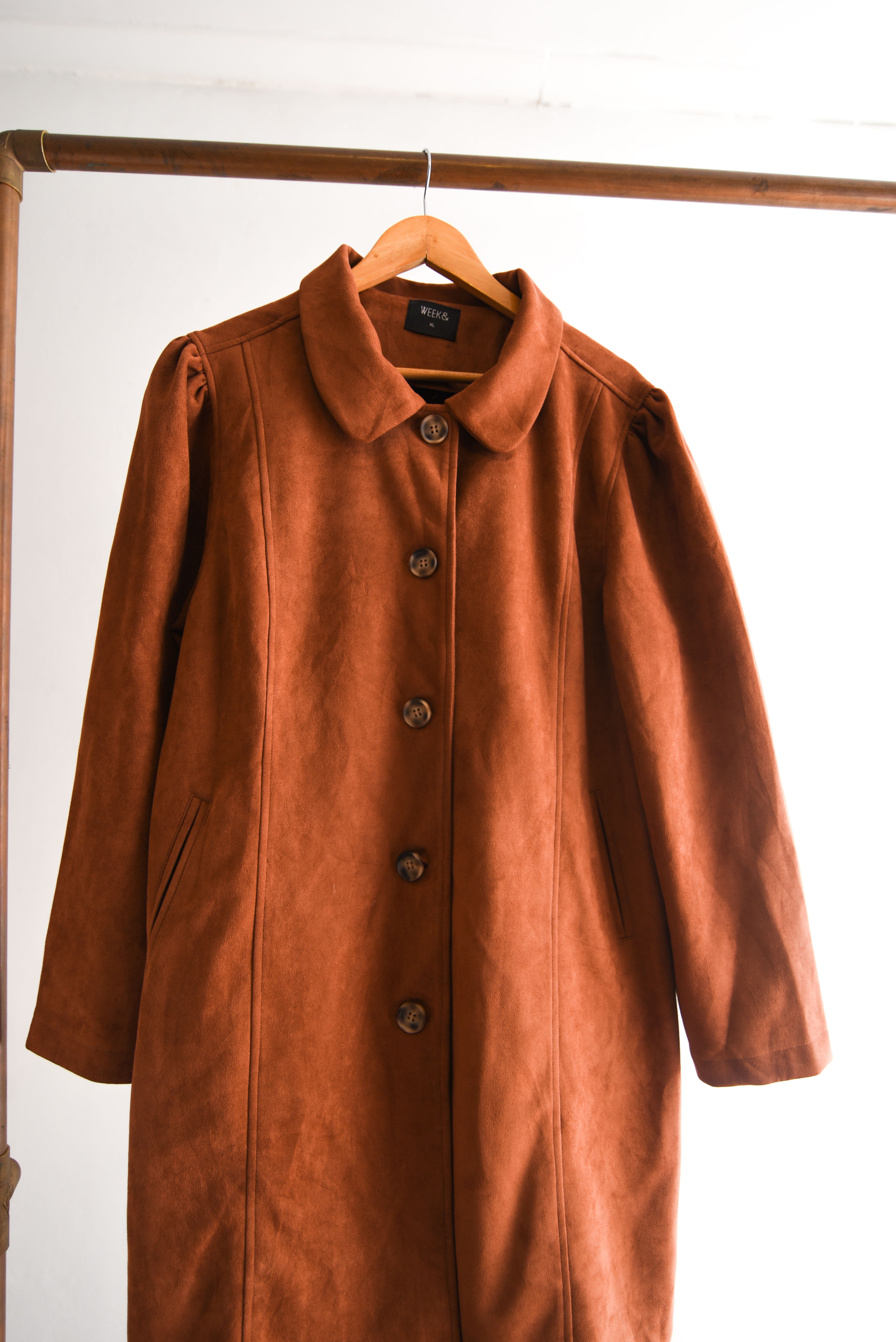 Chaqueta simil gamuza peter pan