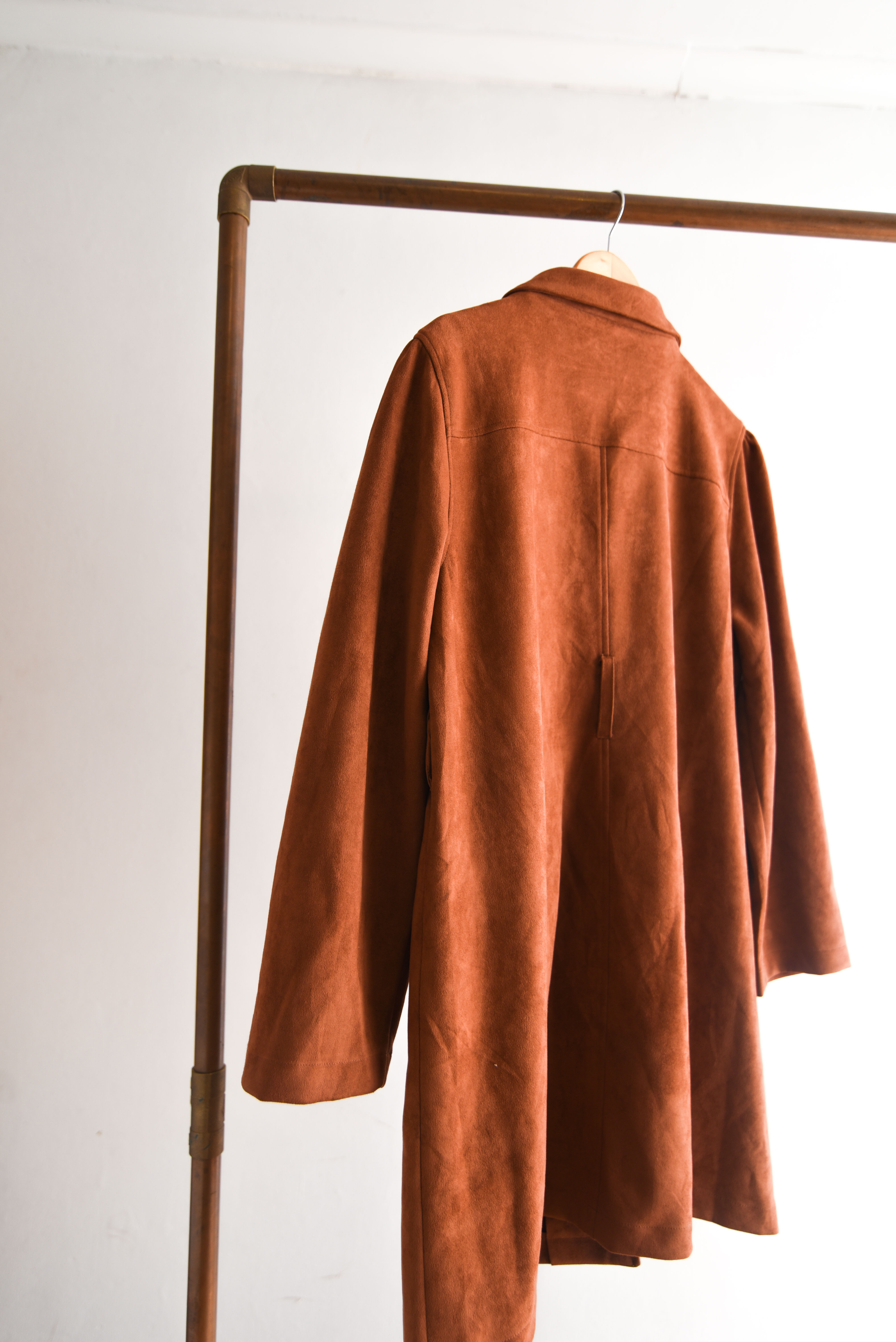 Chaqueta simil gamuza peter pan