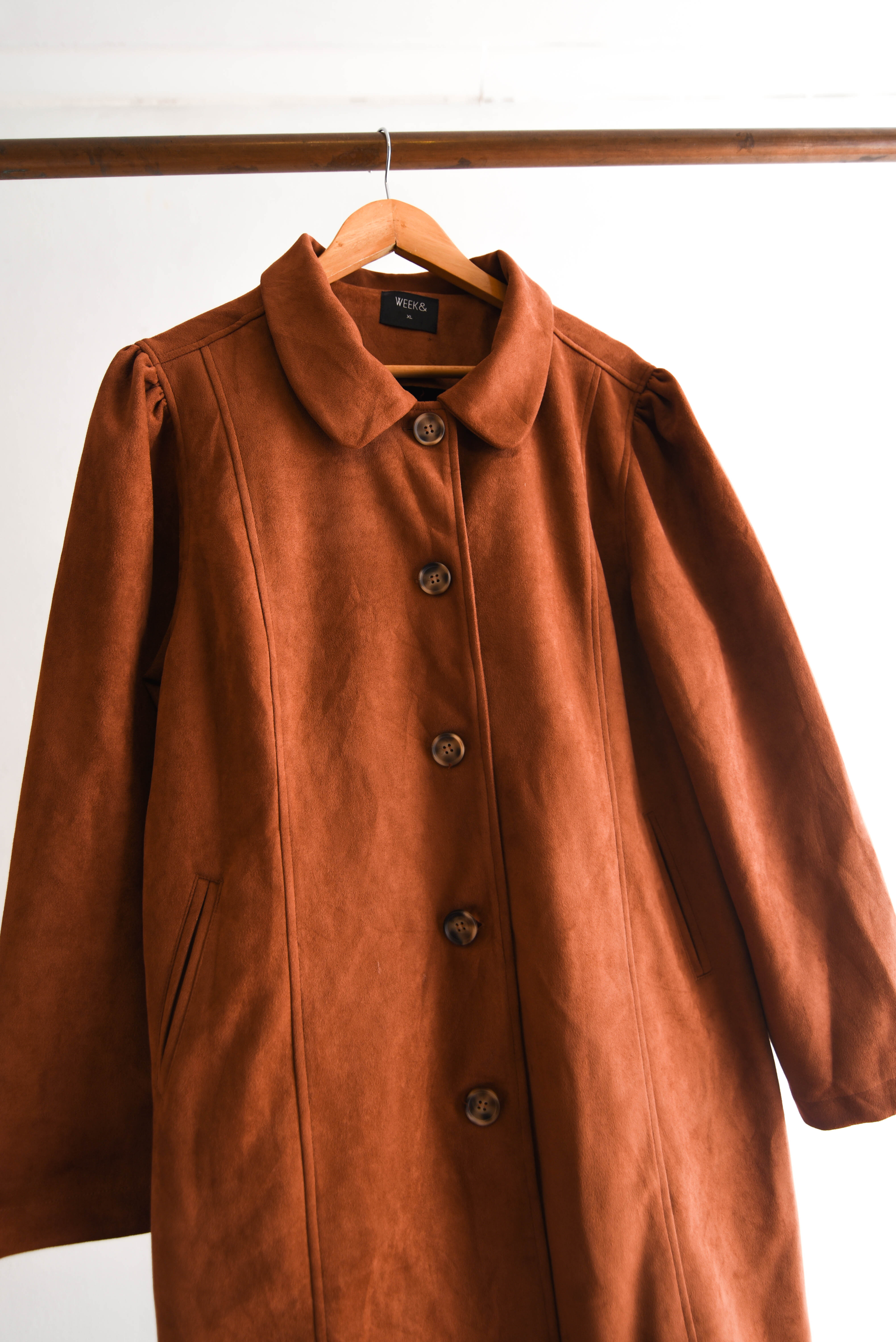 Chaqueta simil gamuza peter pan