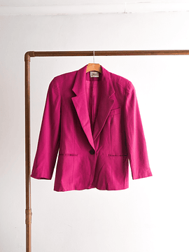 Blazer lana power pink