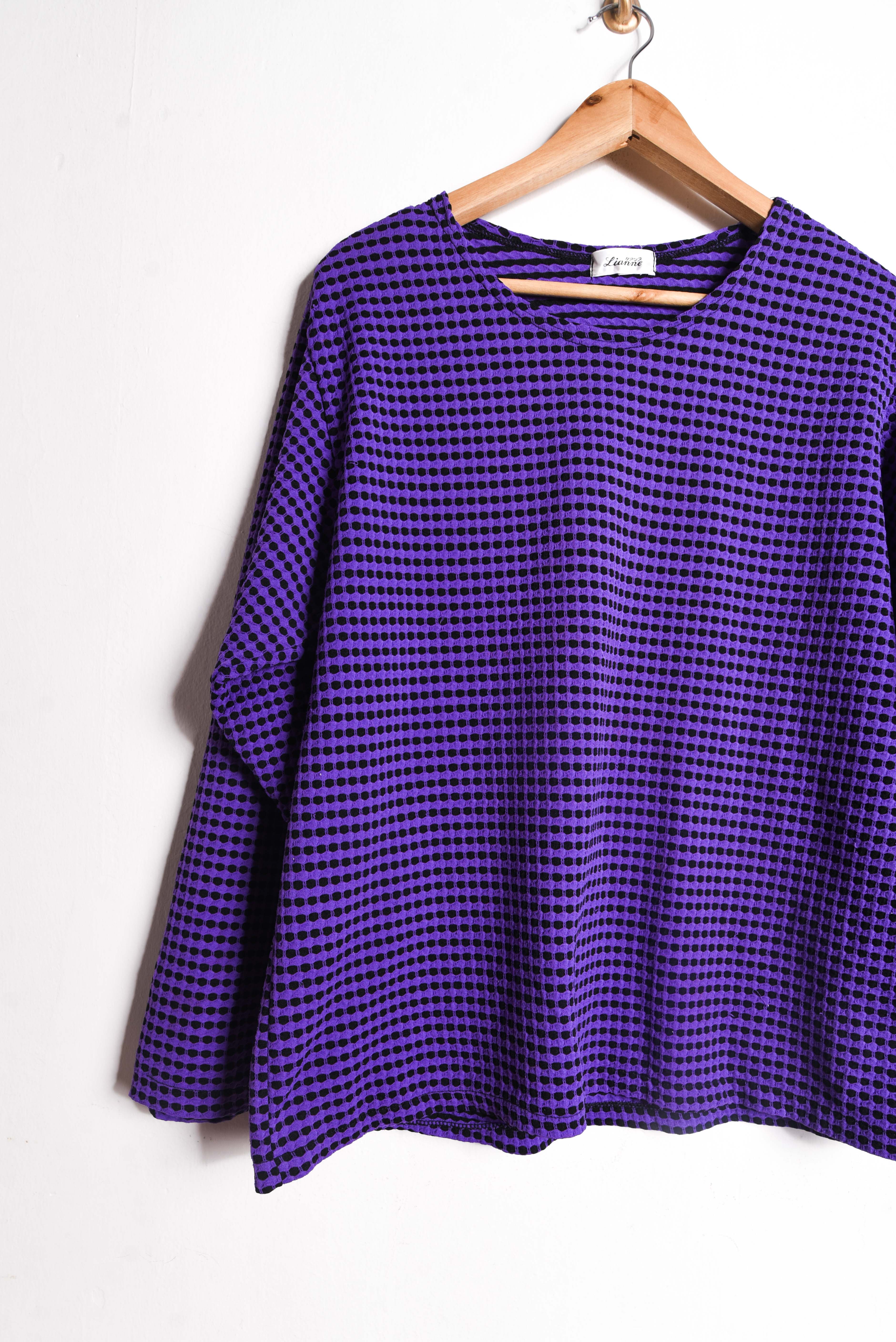 Polerón purple dots