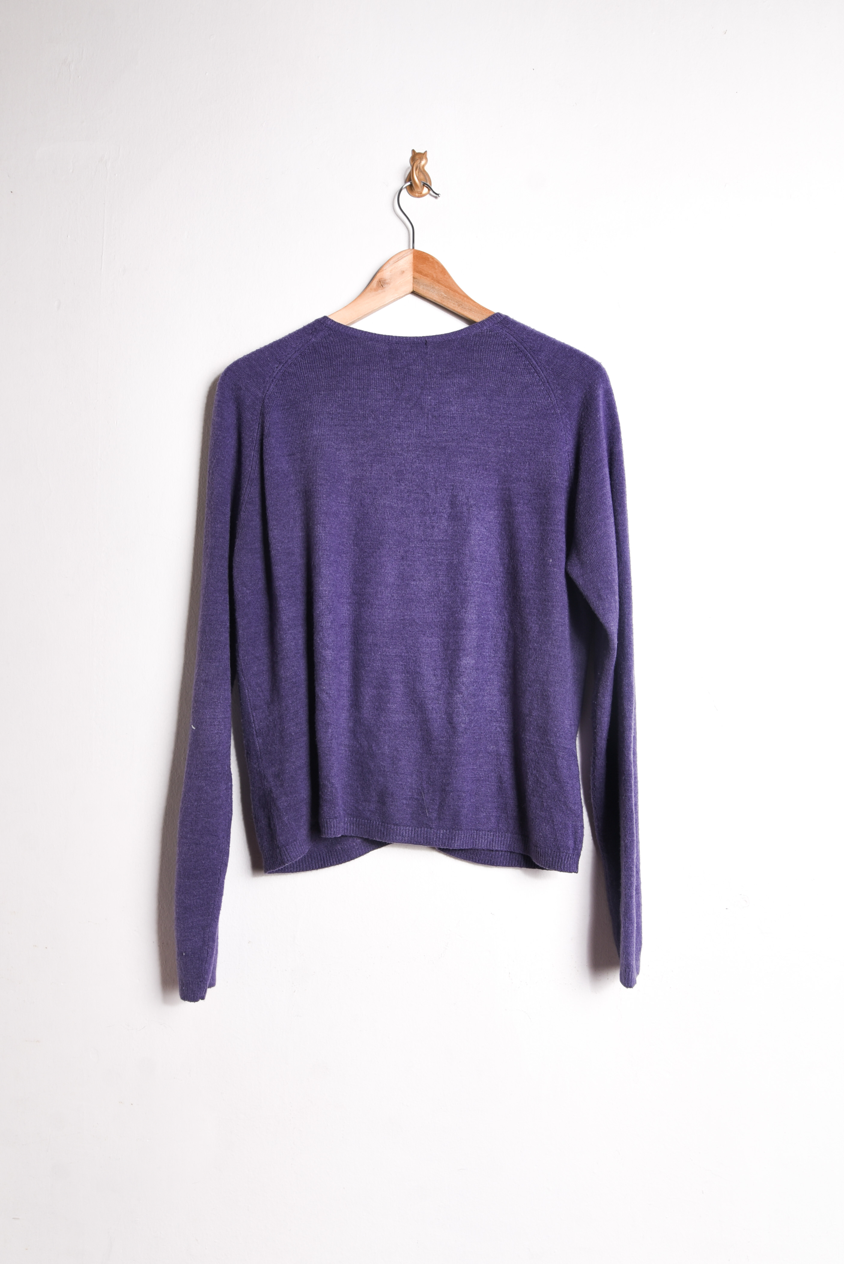 Cardigan purple 90s