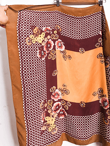 Pañuelo vintage seda 70s