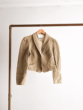 Chaqueta gamuza western vintage
