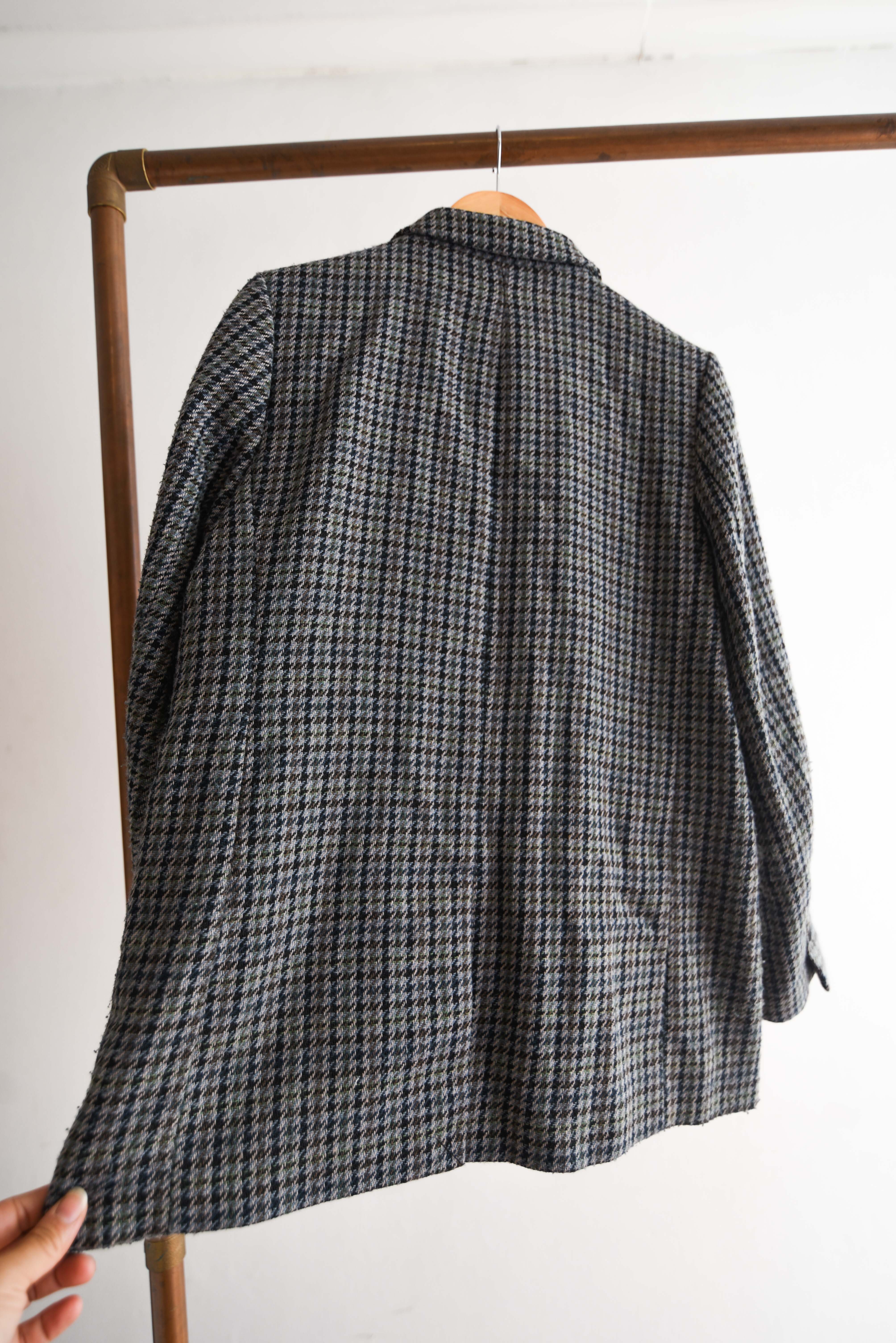 Blazer grafito pata de gallo