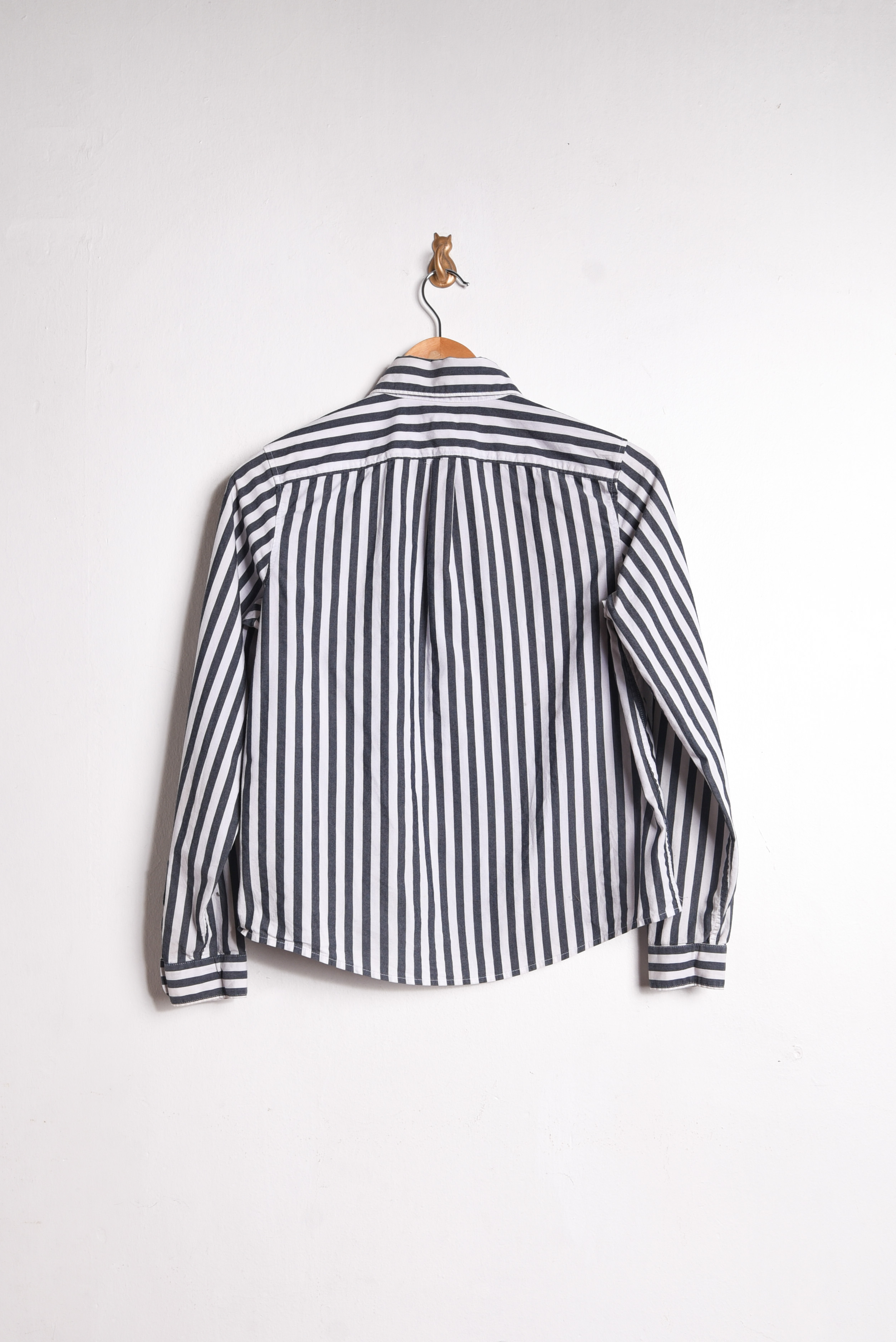 Camisa rayada bicolor 