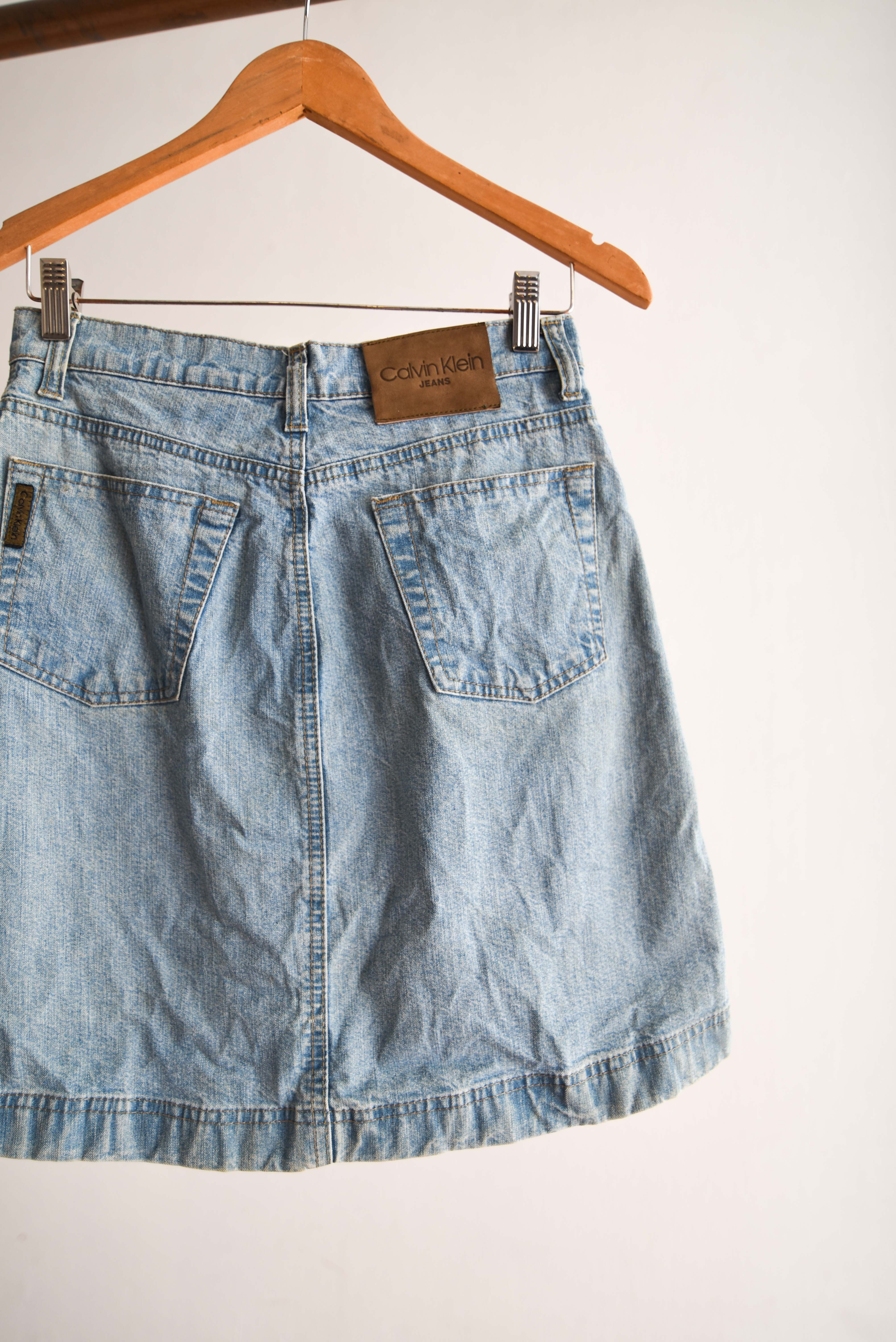 Falda denim Calvin Klein vintage