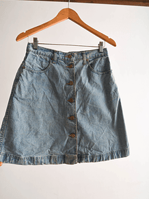Falda denim Calvin Klein vintage