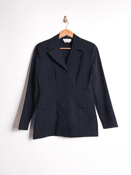 Blazer navy pinstripe 90s