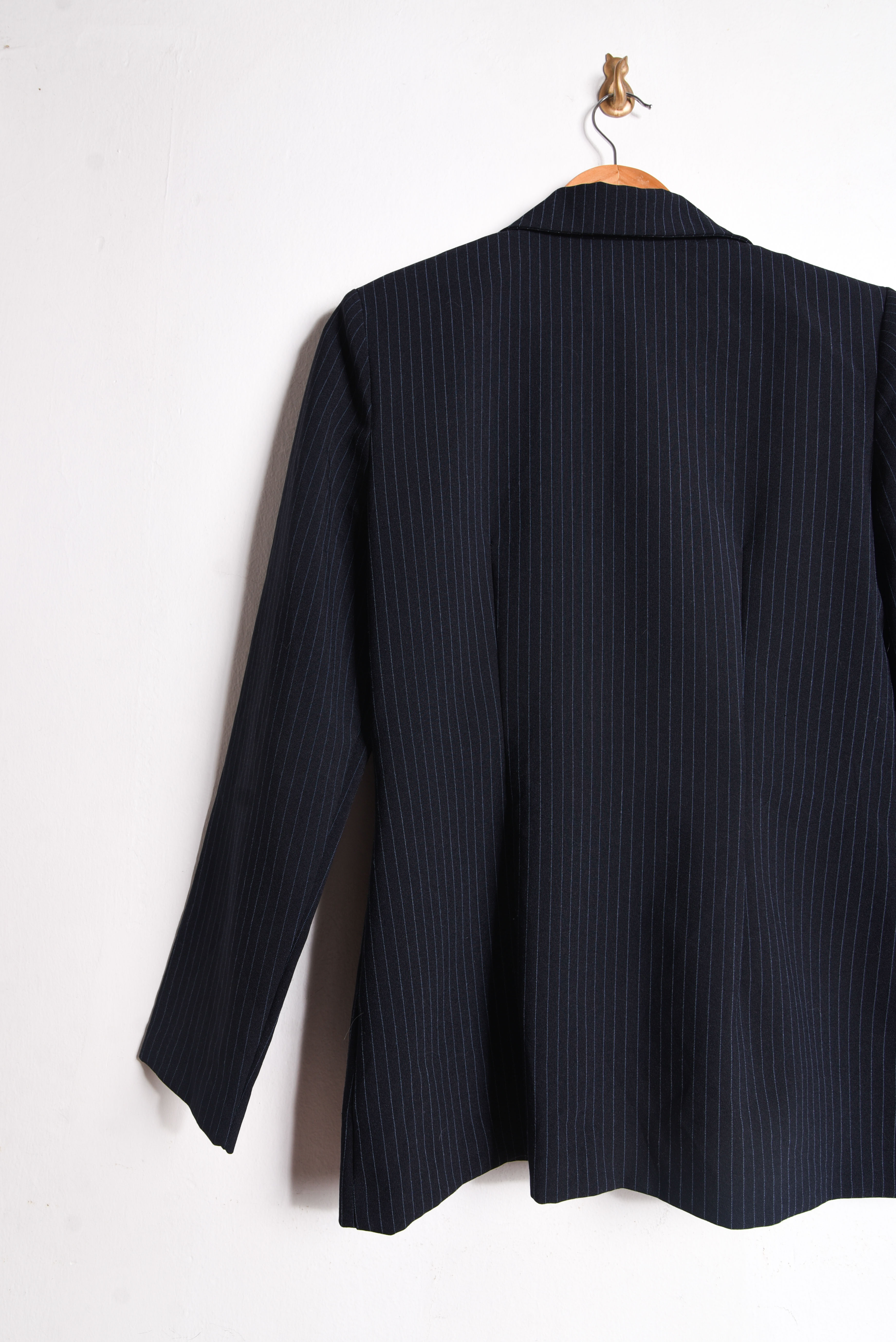 Blazer navy pinstripe 90s
