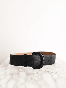 Cinturón Ann Taylor cuero vintage