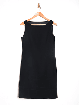 Vestido black formal 90s