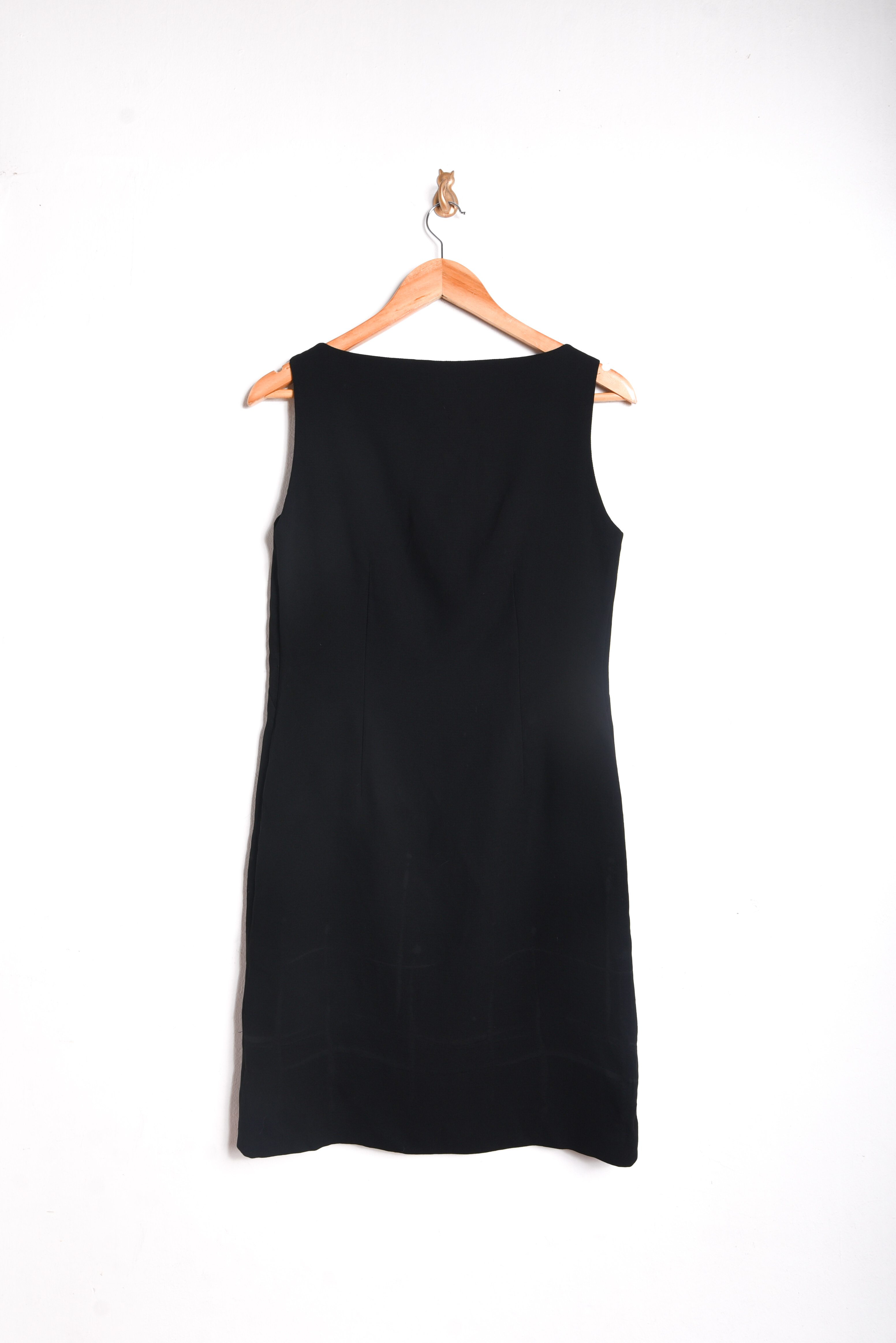 Vestido black formal 90s