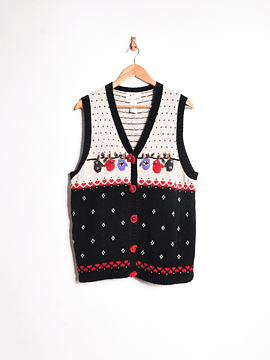 Sweater vest vintage mitones