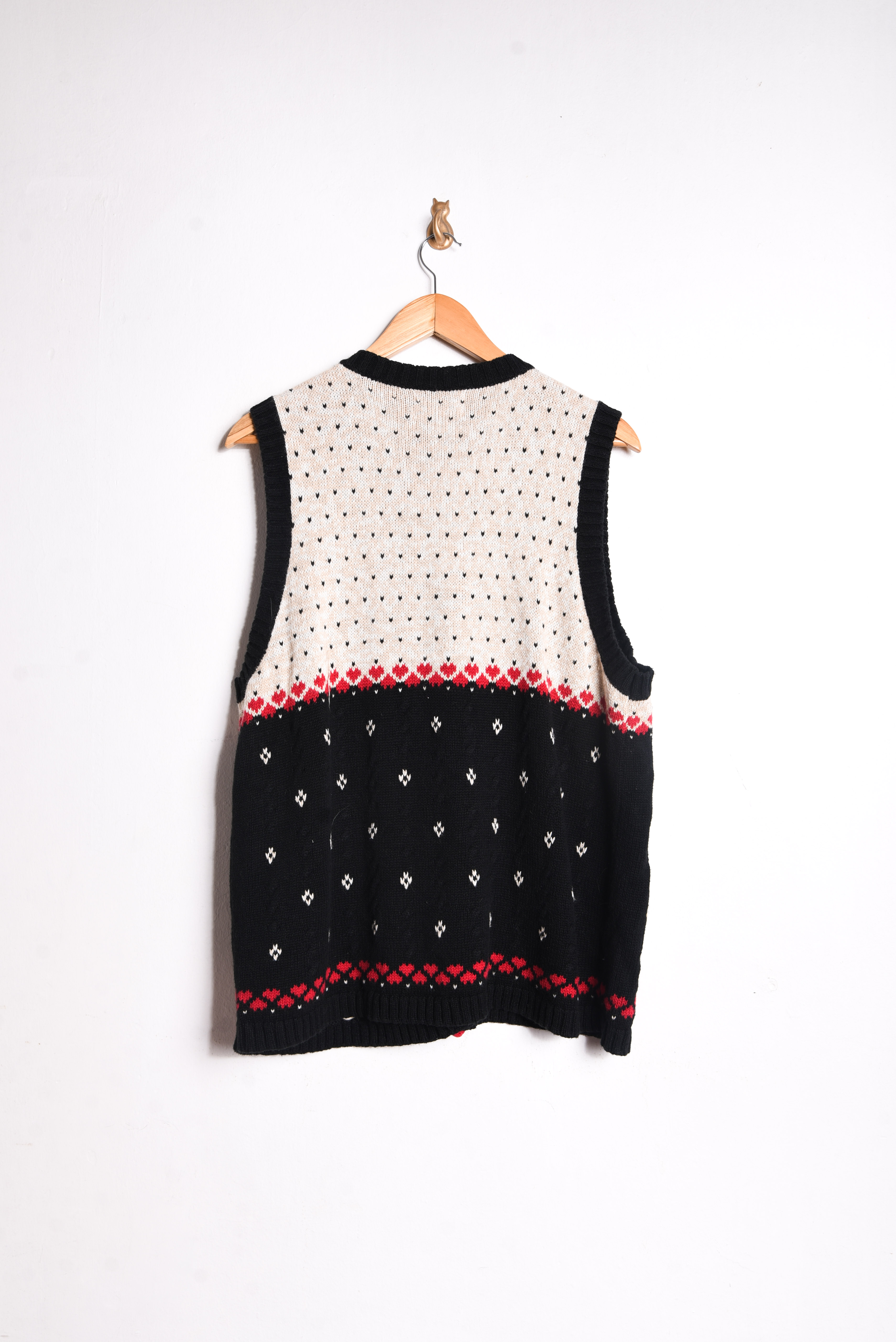 Sweater vest vintage mitones