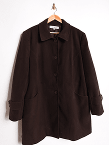 Abrigo café chocolate