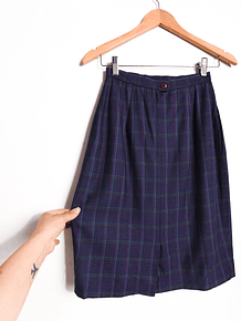 Falda purple grilla vintage