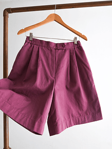 Short rosado tiro alto