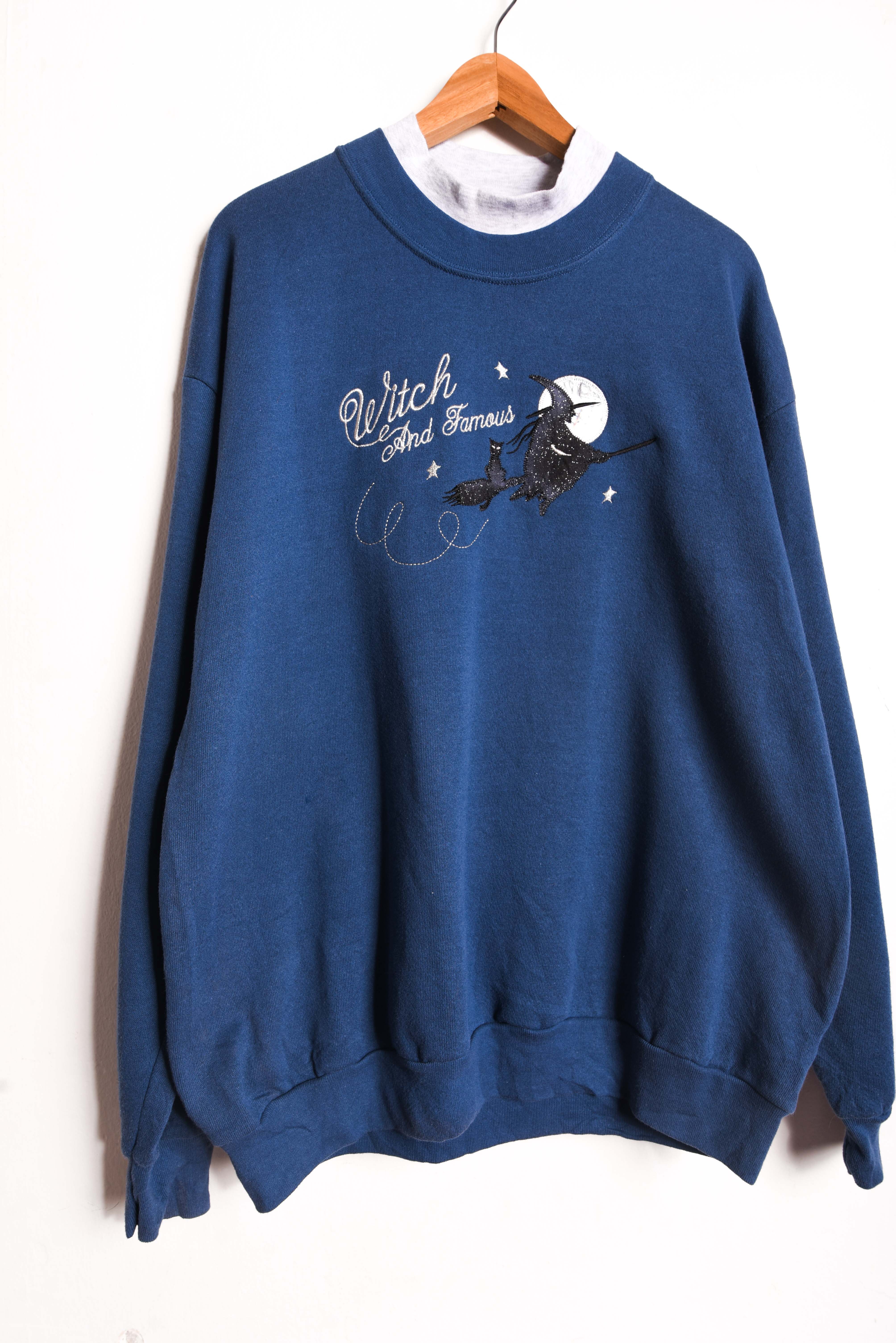 Polerón vintage Witch and Famous