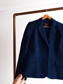 Blazer vintage azul navy