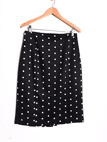 Falda tubo polka dots
