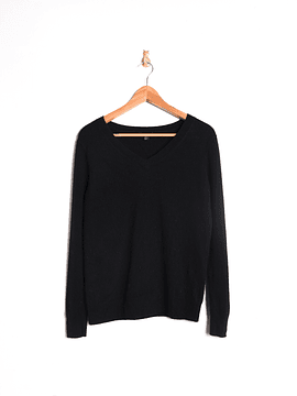 Chaleco negro cashmere