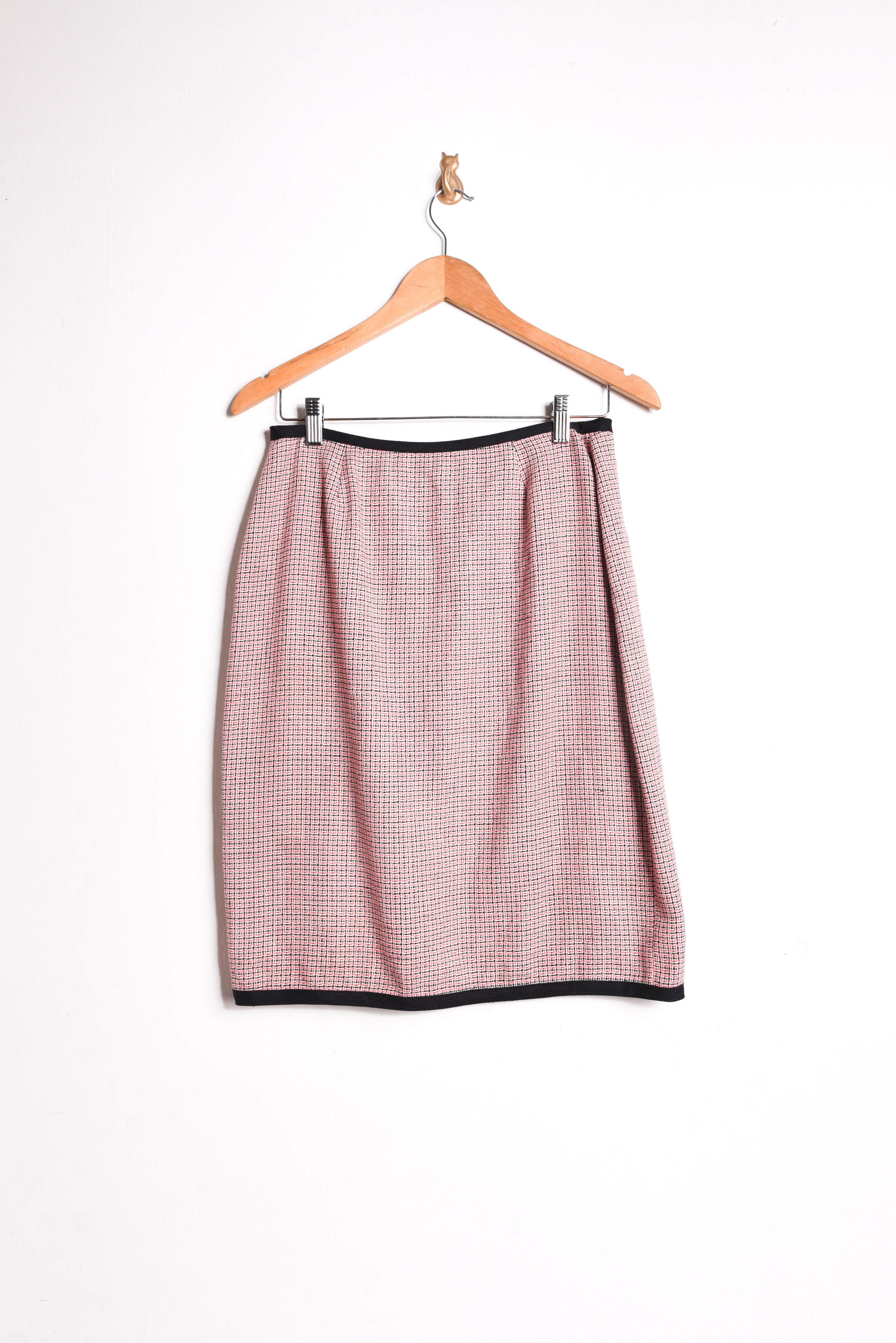 Falda rosa grilla 90s